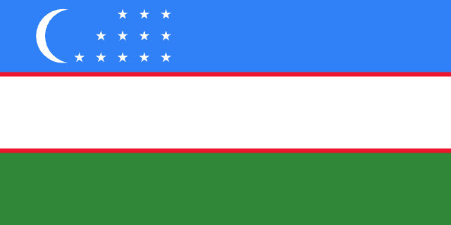 UZB flag